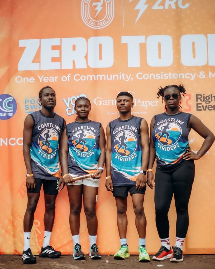 Coastline Striders team at a community event